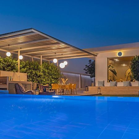 Gaia Blue Villa Kolymbia Bagian luar foto
