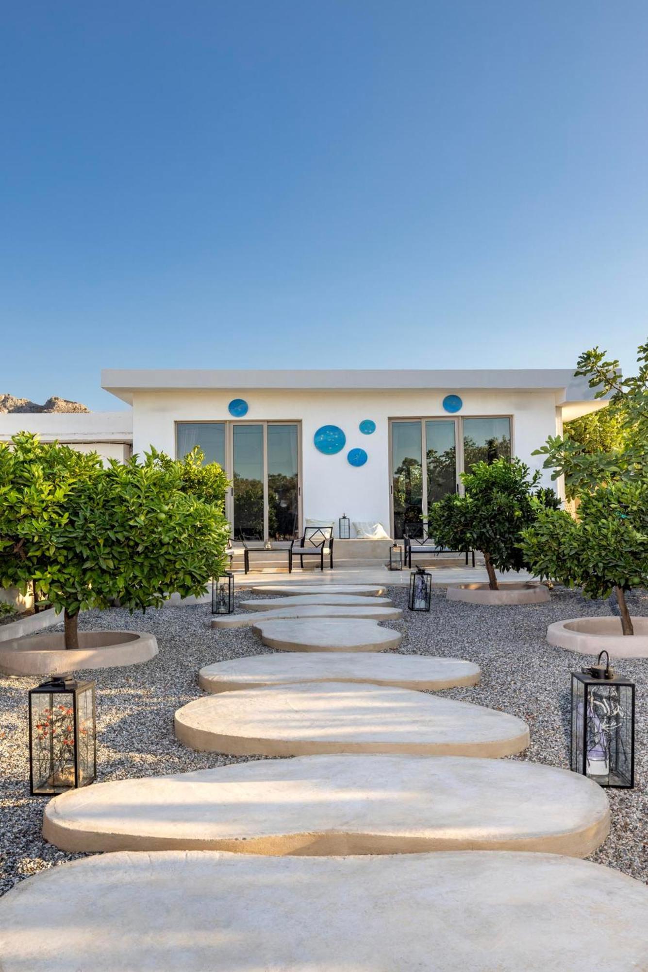 Gaia Blue Villa Kolymbia Bagian luar foto