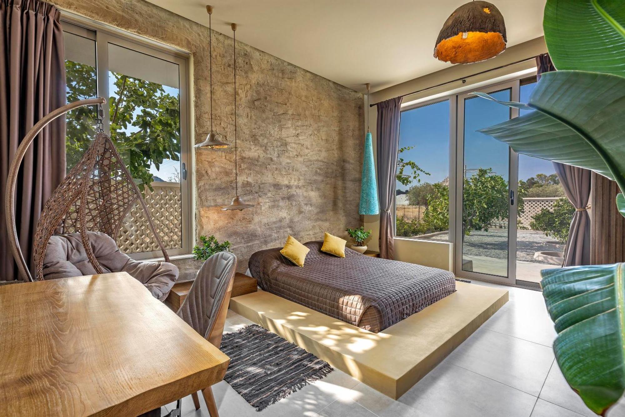 Gaia Blue Villa Kolymbia Bagian luar foto