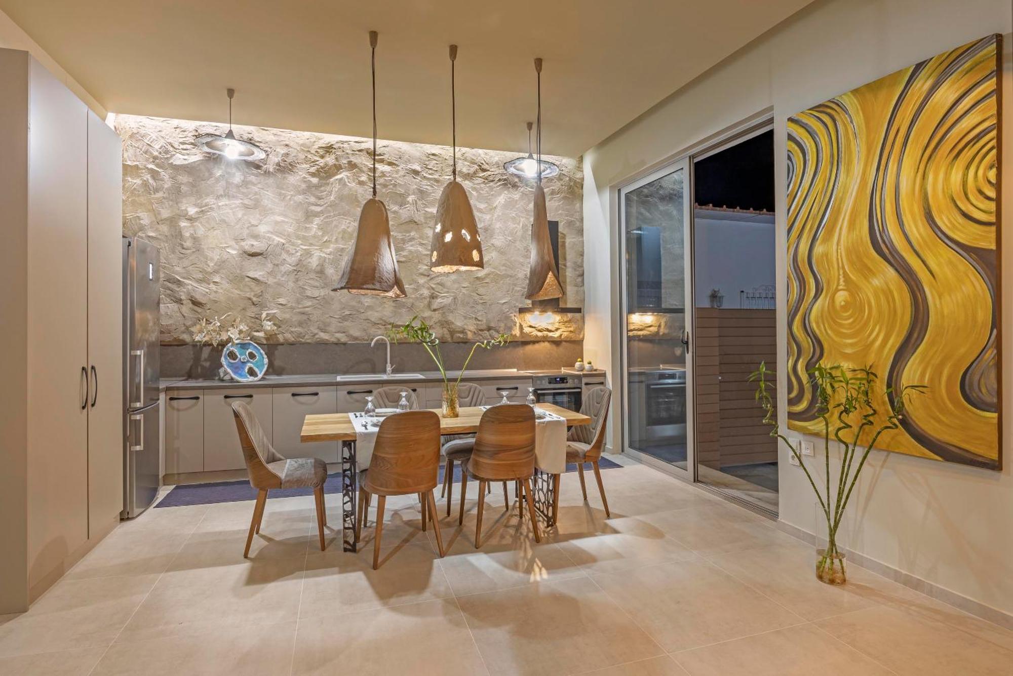 Gaia Blue Villa Kolymbia Bagian luar foto